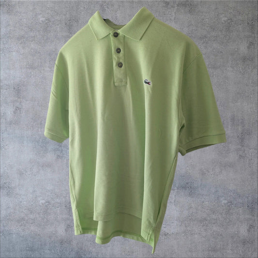 Polo Lacoste Y2K verde lima pastel – vintage classy aesthetic